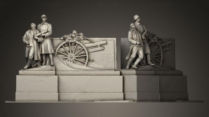 3D model War memorial (STL)